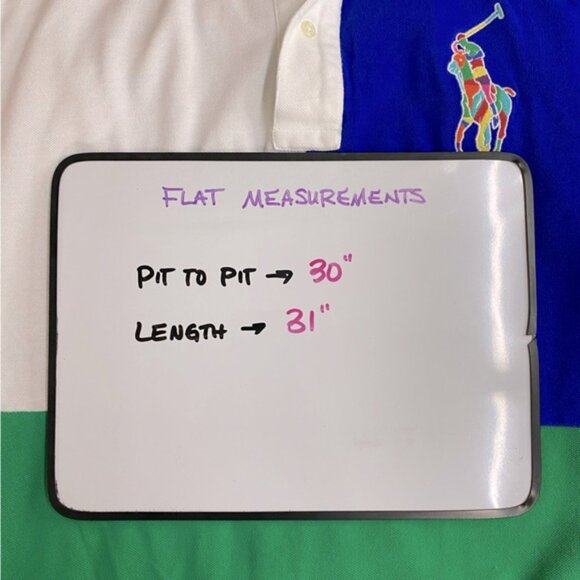 Polo by Ralph Lauren Big Pony Colorblock Polo Shirt 3XL - Picture 4 of 13